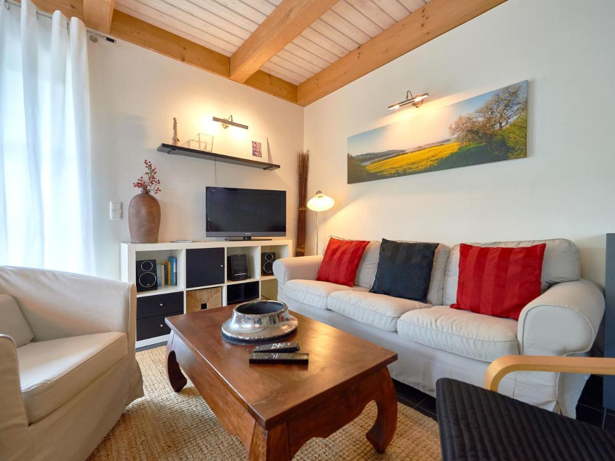 Fachwerkhaeuser Seedorf - Haushaelfte "Sophie Charlott" Mit Kamin Und Terrasse Exterior foto