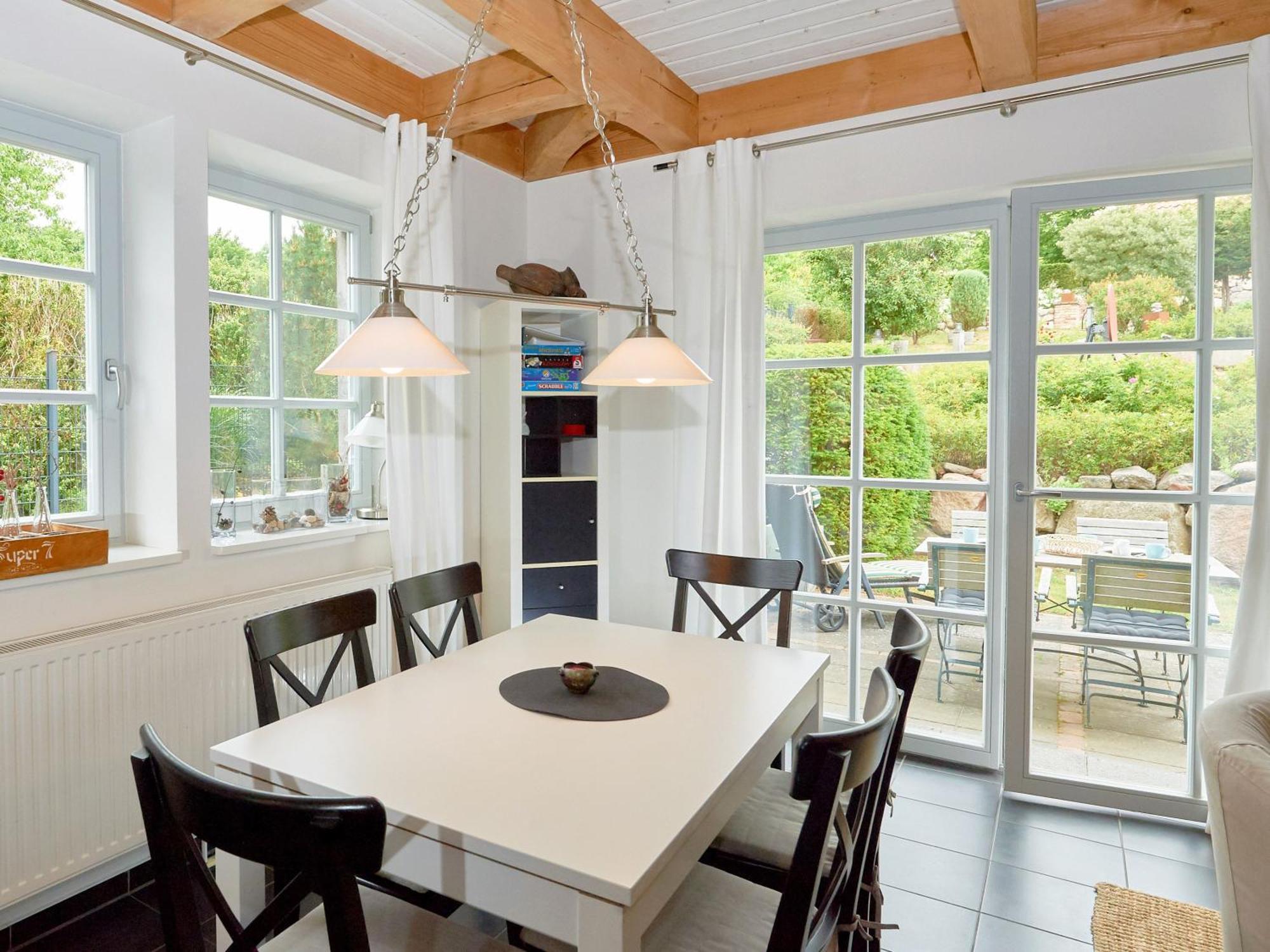 Fachwerkhaeuser Seedorf - Haushaelfte "Sophie Charlott" Mit Kamin Und Terrasse Exterior foto